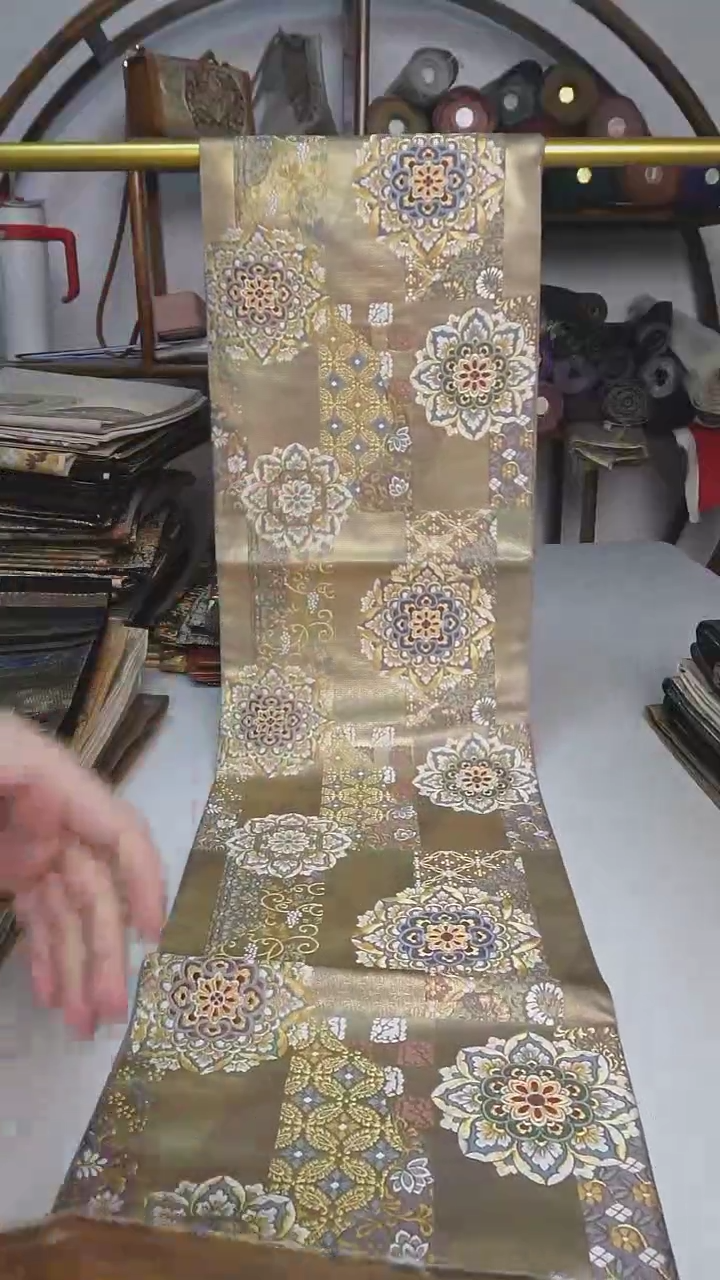 【闪购商品】织绣34西阵织六通宝相花