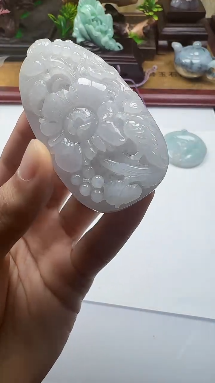 吊坠(不含链)未镶嵌翡翠1