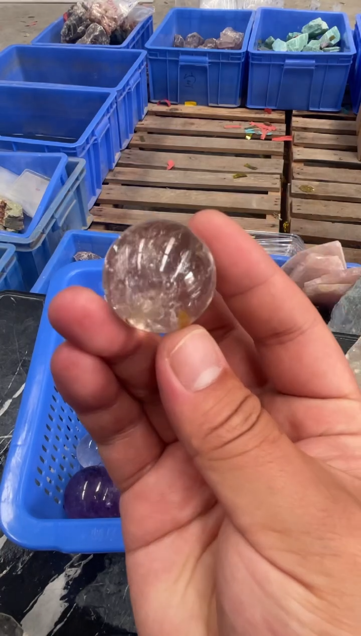 【闪购商品】水晶球未镶嵌天然喜马拉雅白水晶球