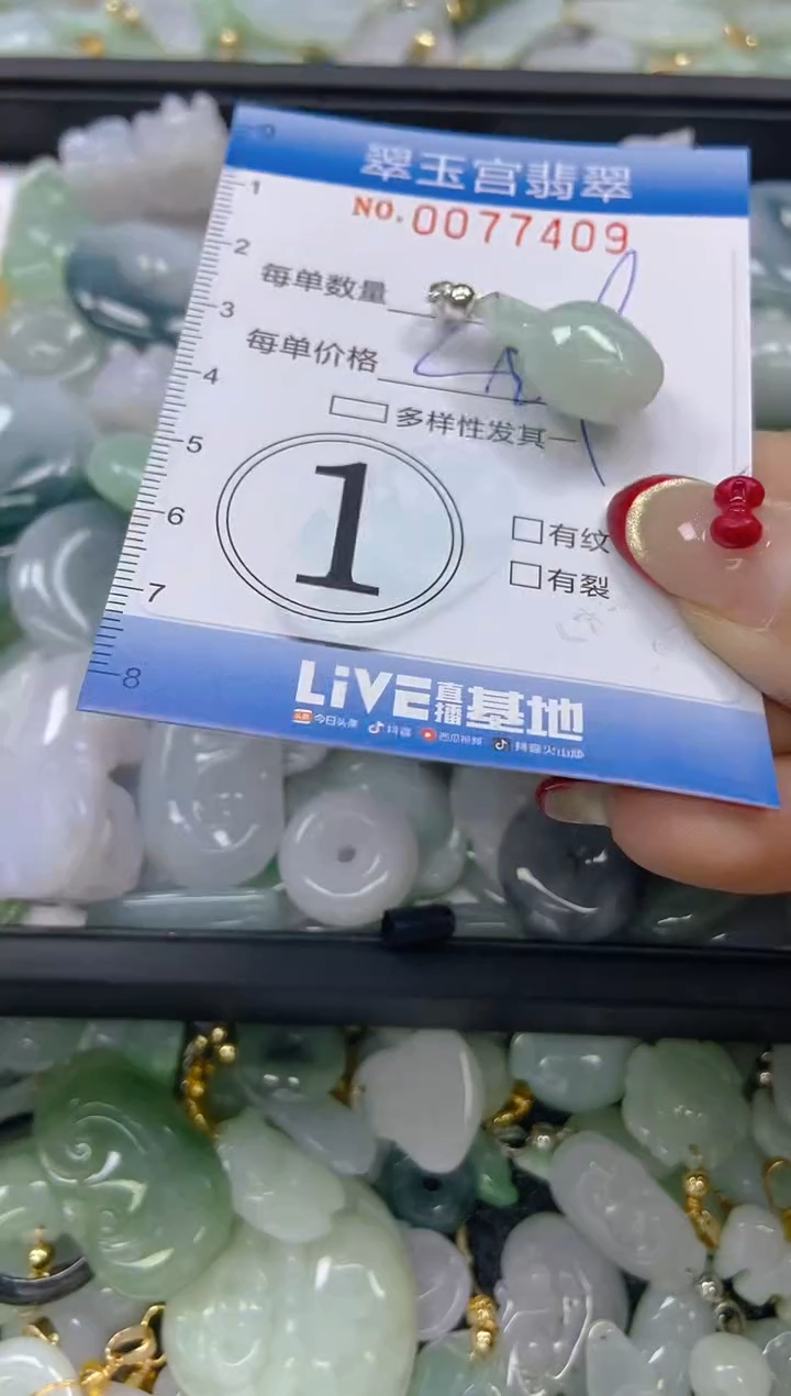 【闪购商品】翡翠颈饰未镶嵌闪购0077409