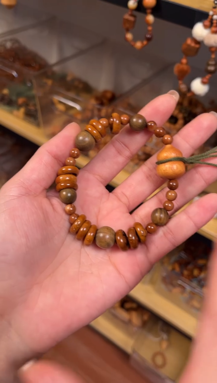 非洲檀香无事牌绿檀 钱串子