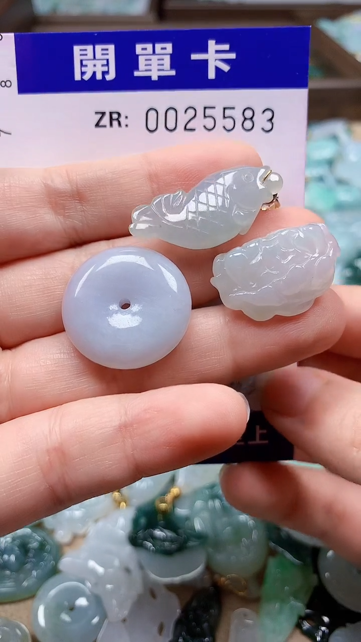 翡翠未镶嵌颈饰翡翠A货 多样性发其一（不含链）