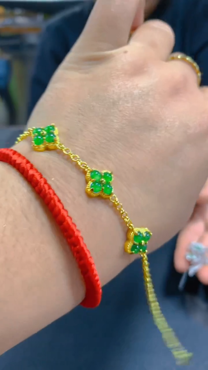 【闪购商品】翡翠手链未镶嵌0481307622多样性发一