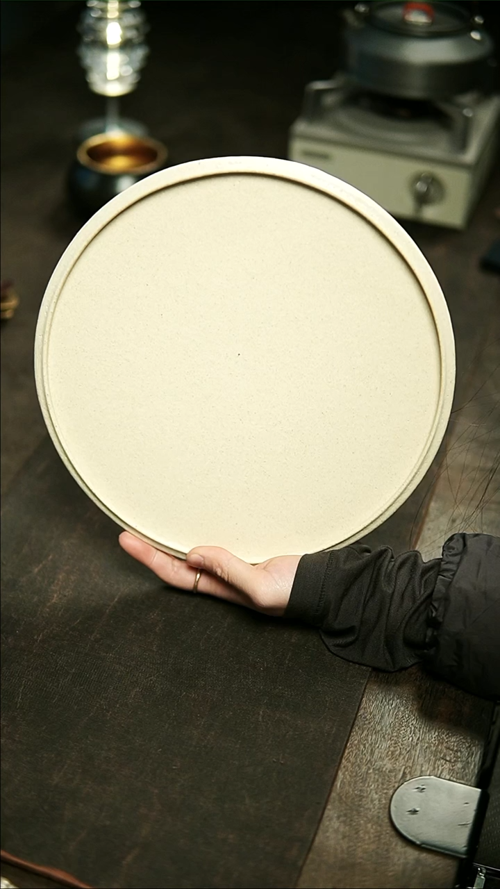 【闪购商品】云龙陶泥奶油盘中号