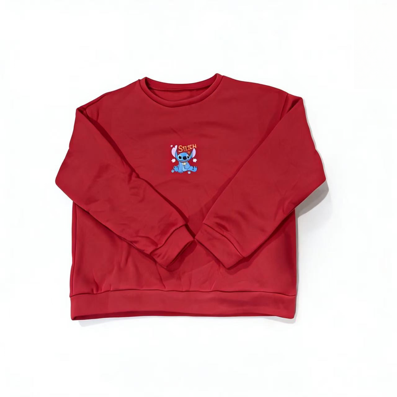 41#百搭针织衫卡通动漫长袖厚款满印时尚加厚印花套头女士卫衣