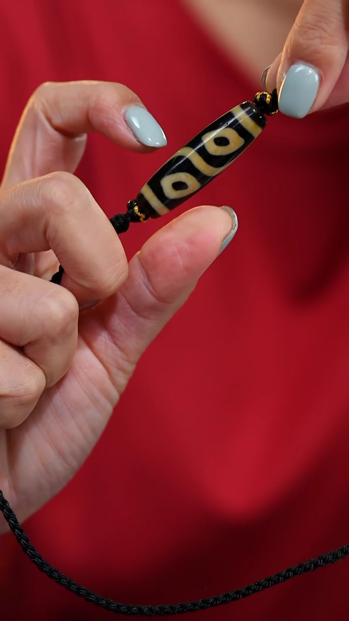 玛瑙/玉髓颈饰未镶嵌S54203多样性发一f四眼项链