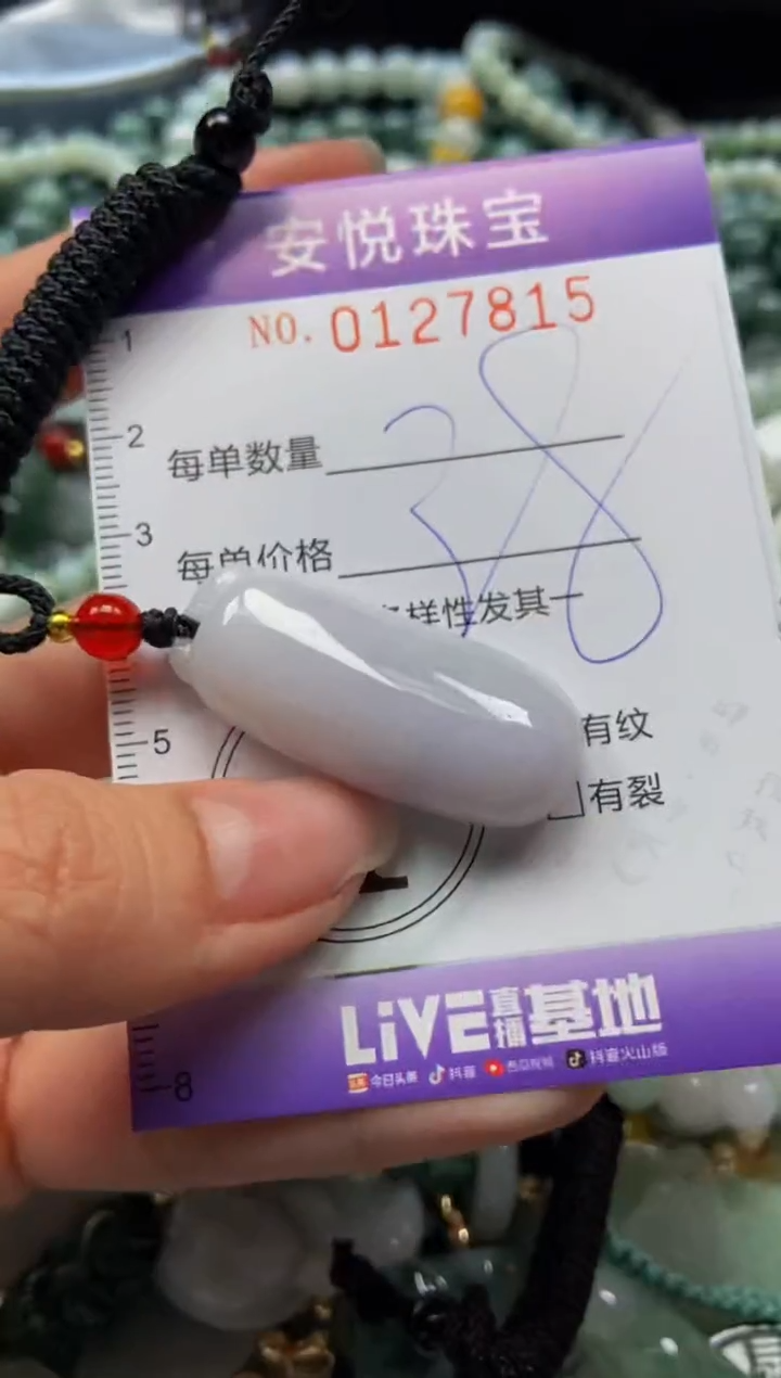 【闪购商品】翡翠颈饰未镶嵌闪购0127815