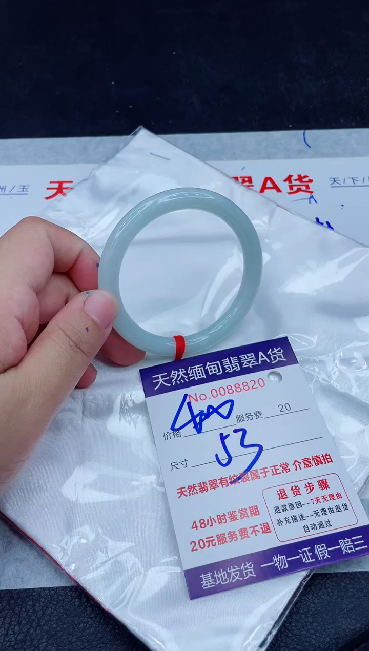 未镶嵌手镯翡翠400.000000