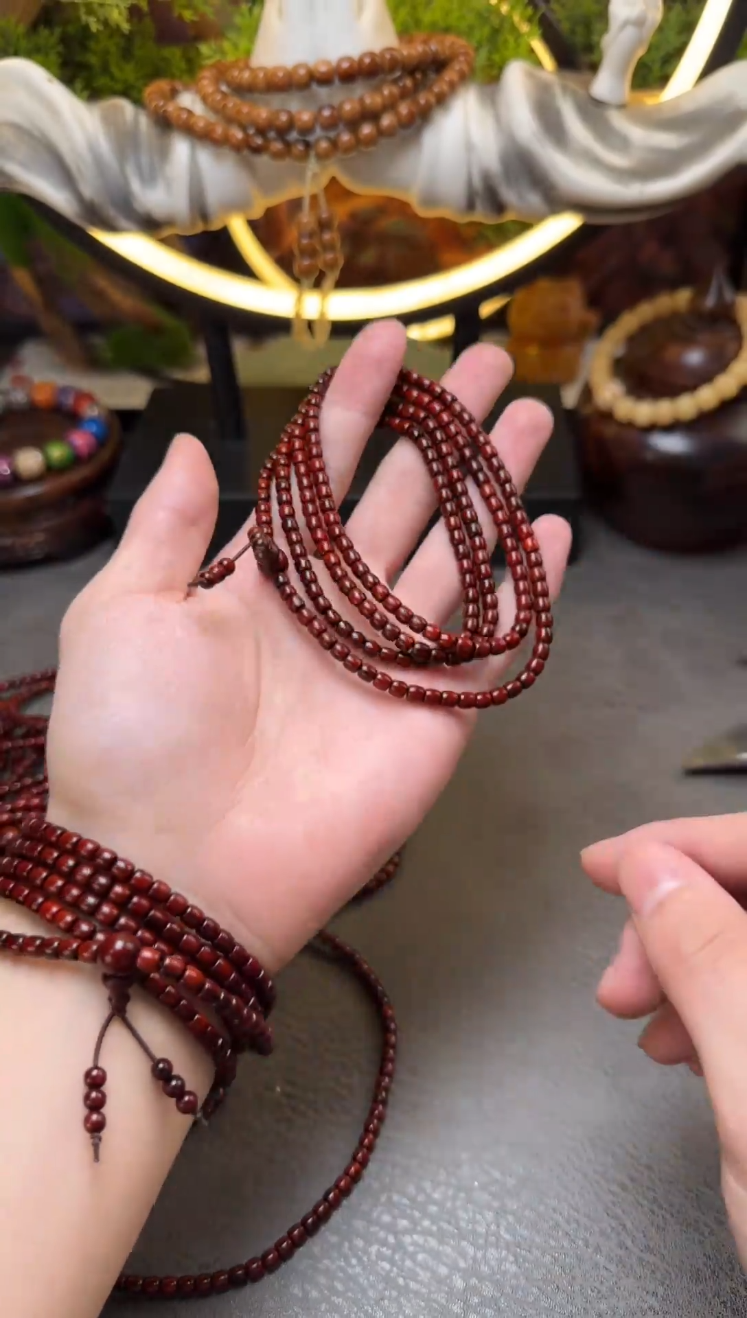 手串/手链小叶紫檀B508小叶紫檀0.5*214颗多圈 