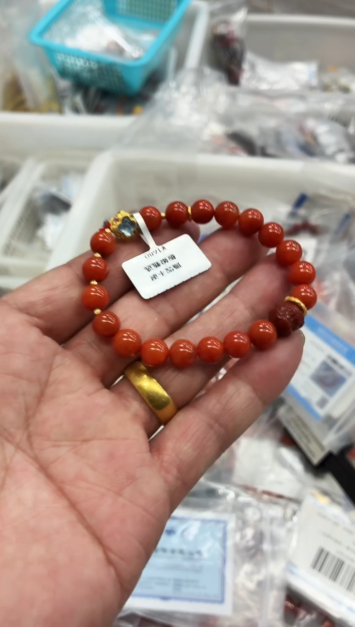 未镶嵌手串南红玛瑙B13