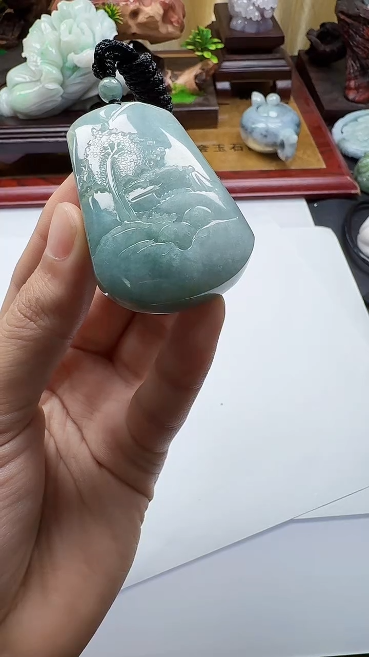 吊坠(不含链)未镶嵌翡翠1