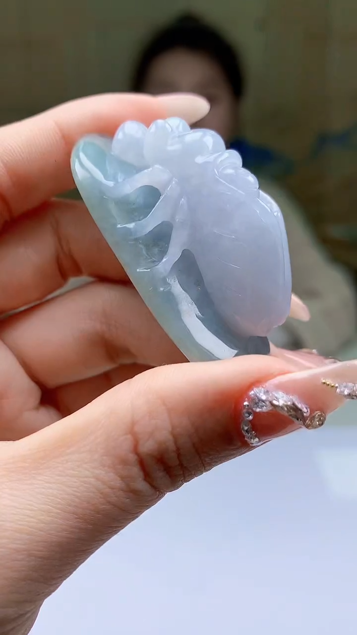 【闪购商品】定制翡翠未镶嵌4902ty-毛货挂件41