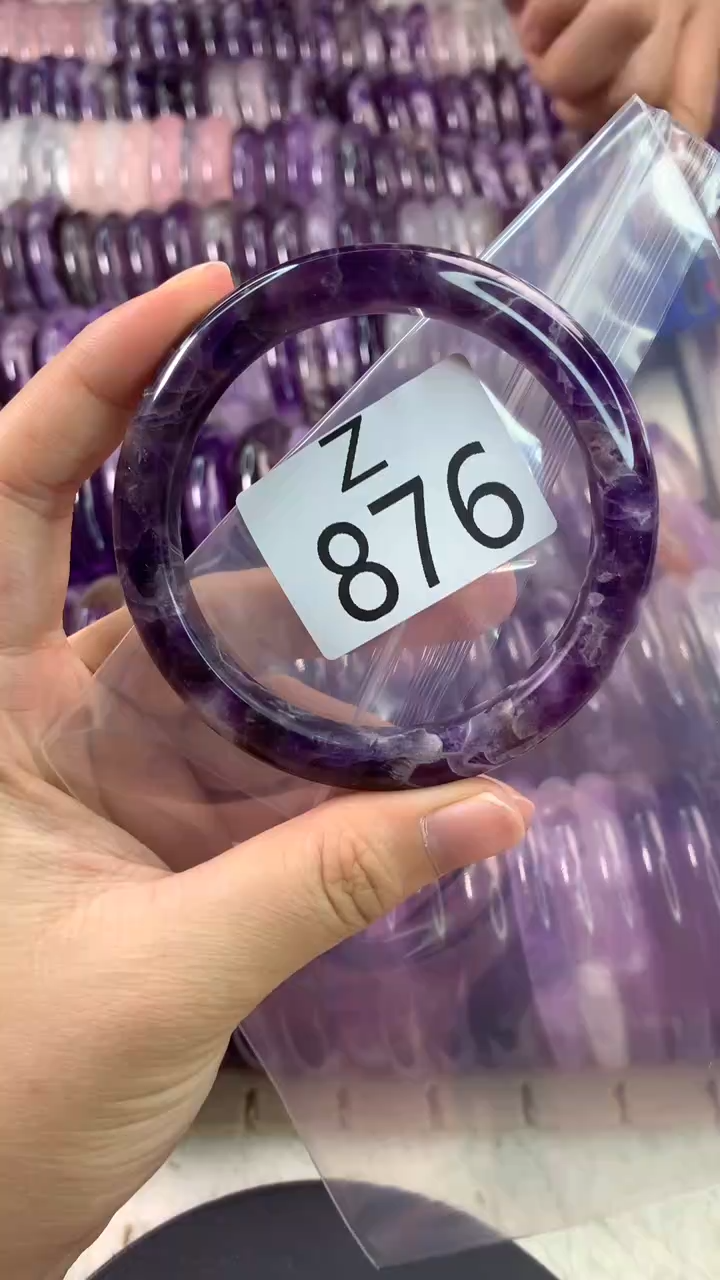 【闪购商品】水晶水晶手镯Z未镶嵌876-60
