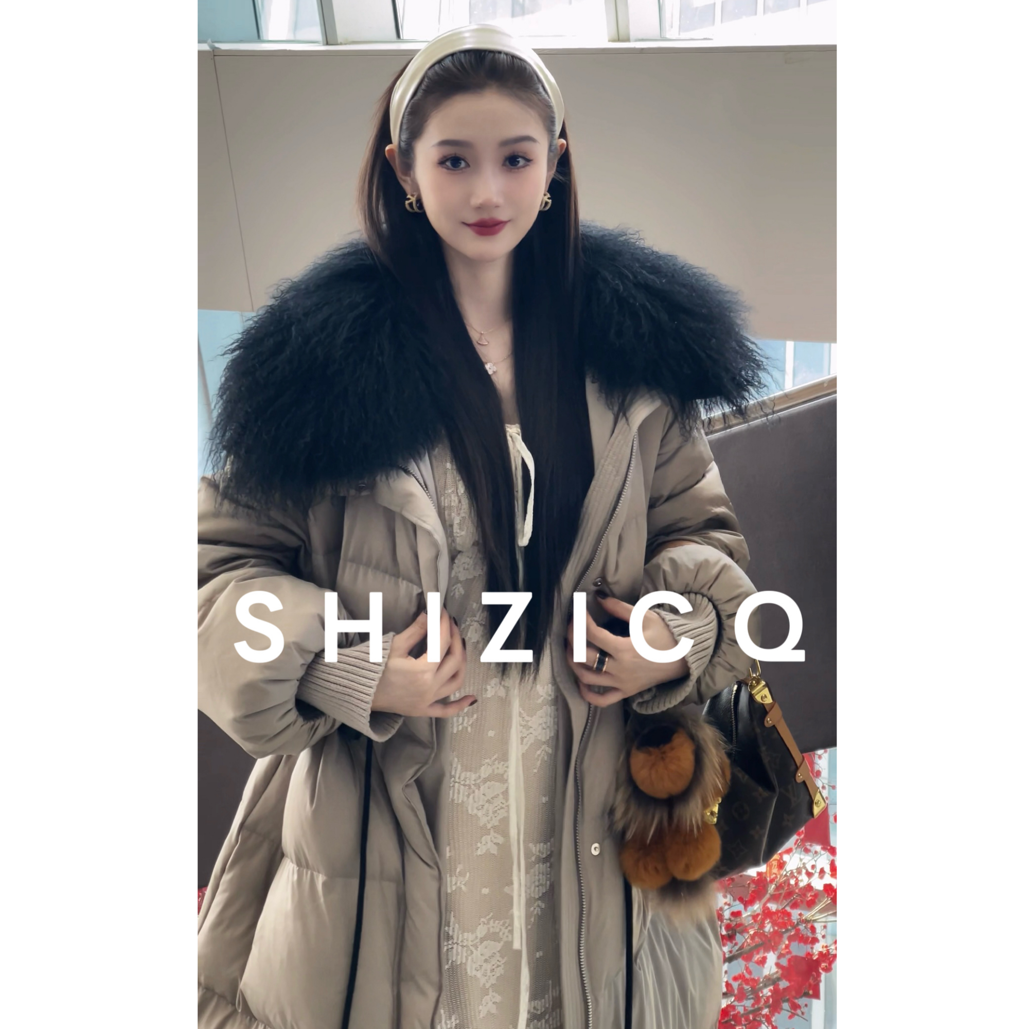 AKIDA【戛纳之夜】2025秋冬新款羽绒服女高品质95白鸭绒羽绒服