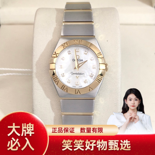 欧米茄/石英表/95新/表径24/S304241124003/250113YQ0039