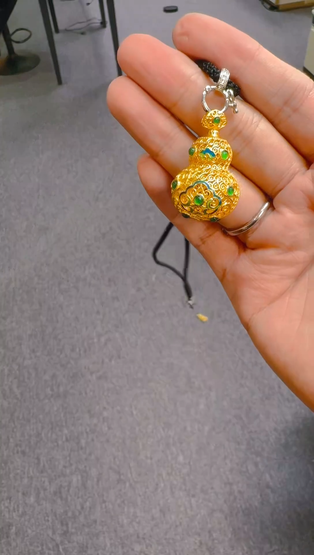 【闪购商品】翡翠吊坠(赠链)银S925镶嵌天然A货翡翠