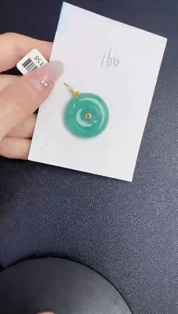 【闪购商品】翡翠颈饰18K金镶嵌00000000000