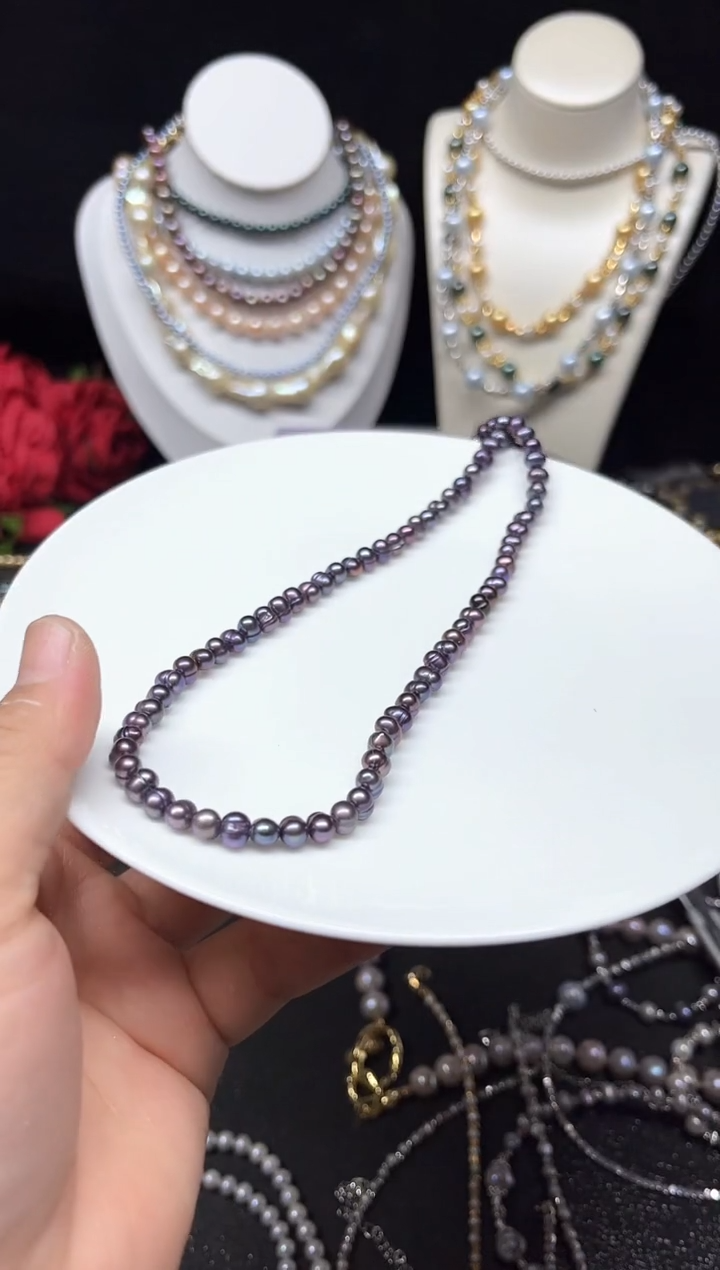 【闪购商品】淡水珍珠颈饰未镶嵌多人