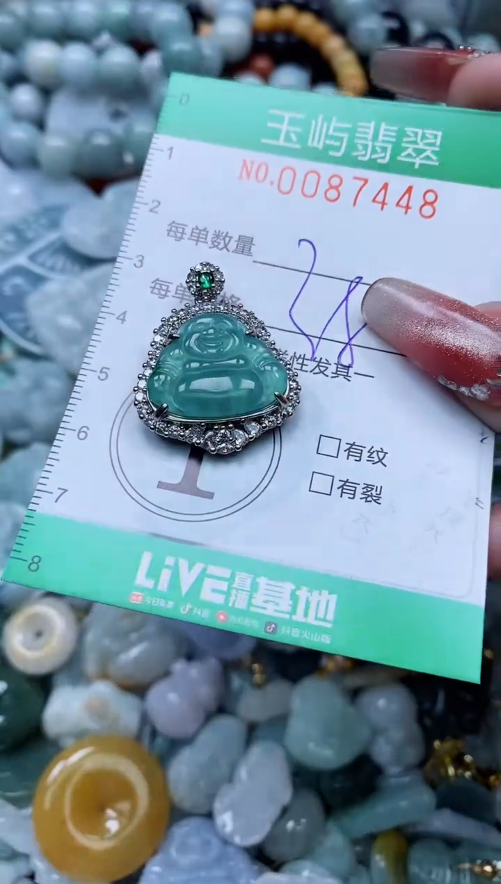 【闪购商品】翡翠颈饰未镶嵌闪购0087448