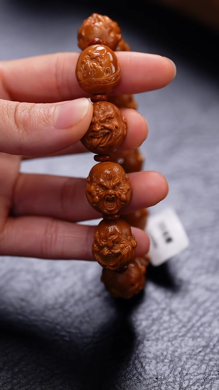 【闪购商品】橄榄核吊坠素核手串