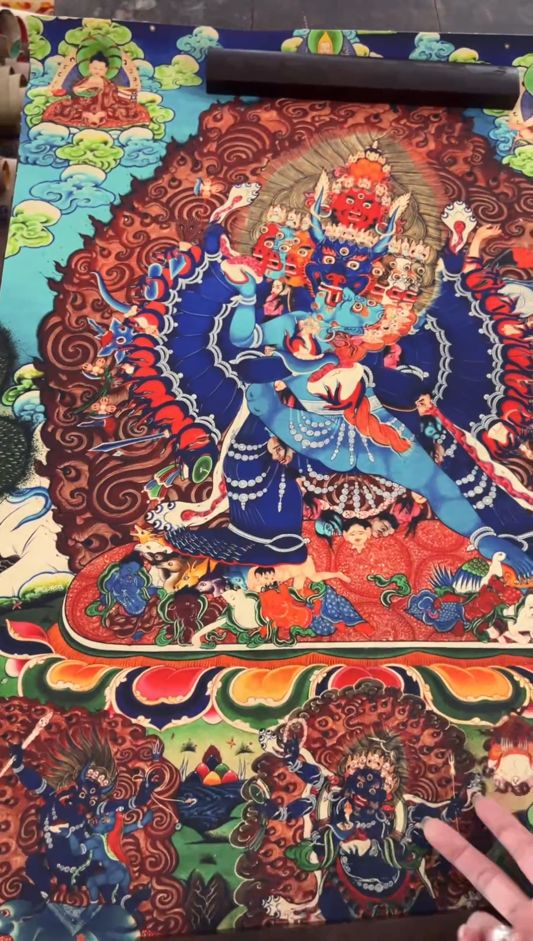 装裱画净界藏传净界藏传136