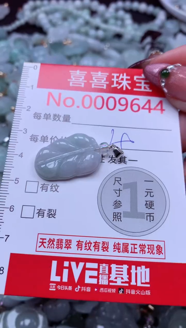 颈饰未镶嵌翡翠9644