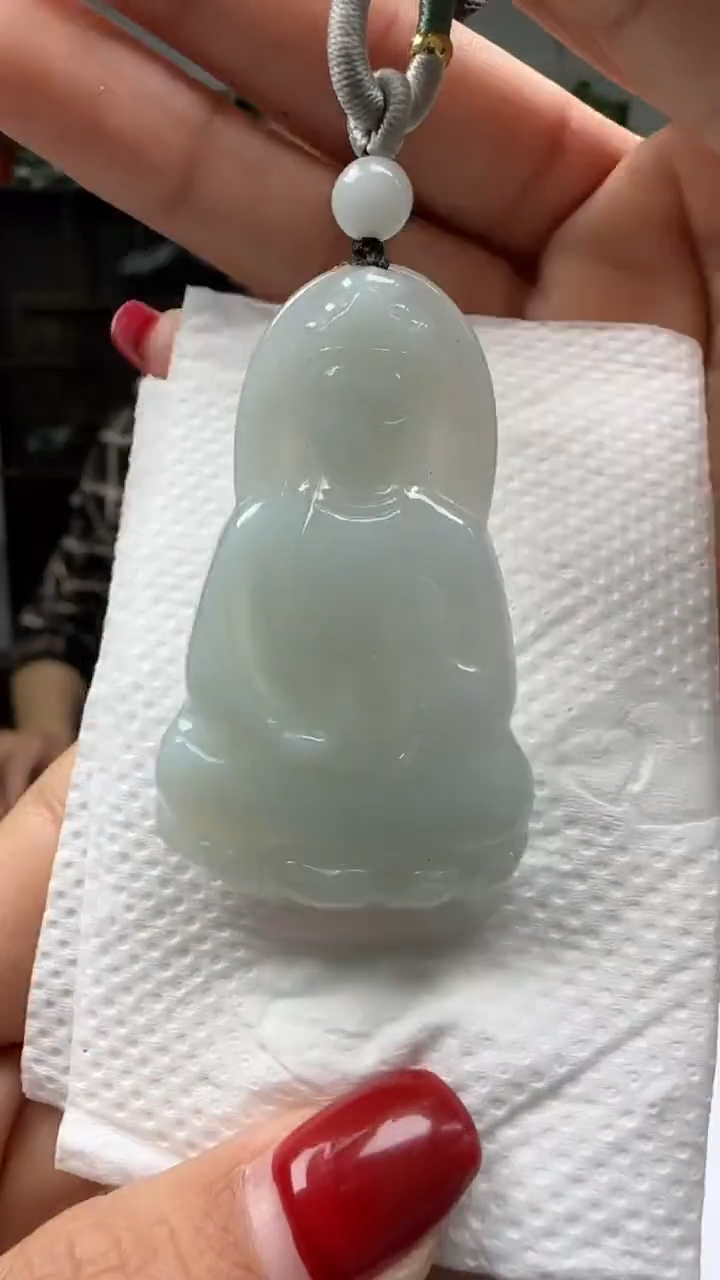 【闪购商品】翡翠颈饰未镶嵌天然翡翠A货吊坠