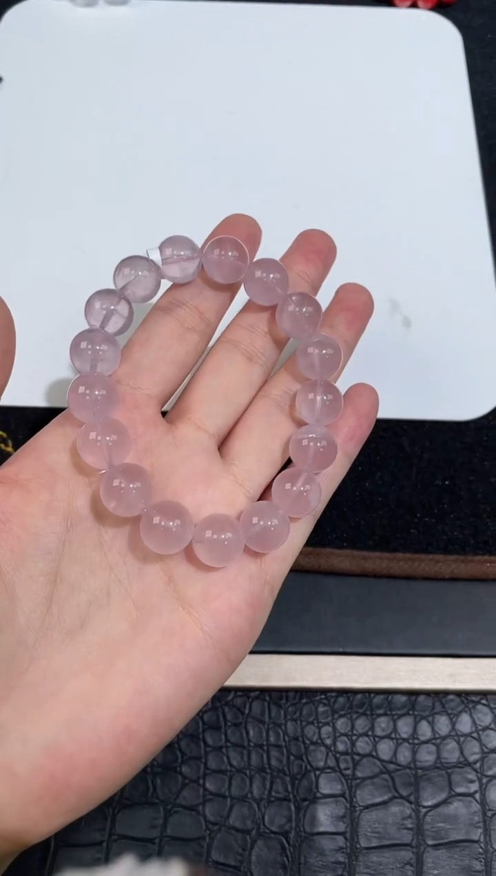 未镶嵌手链水晶12号马粉果冻粉单圈12mm