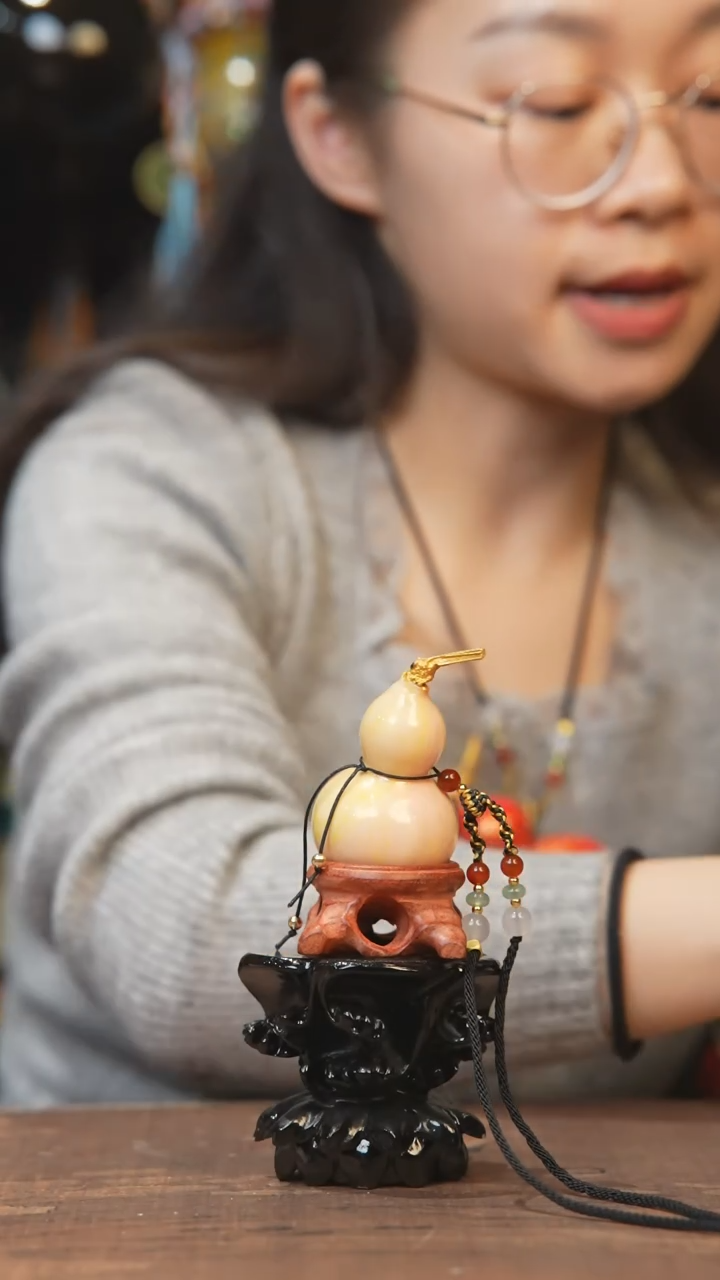 【闪购商品】147号-大漆小葫芦挂件