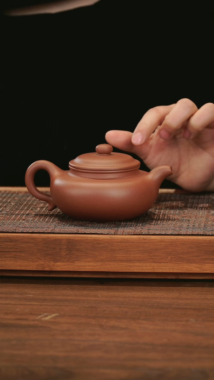 【闪购商品】紫砂茶壶 仿古 底槽清 190cc