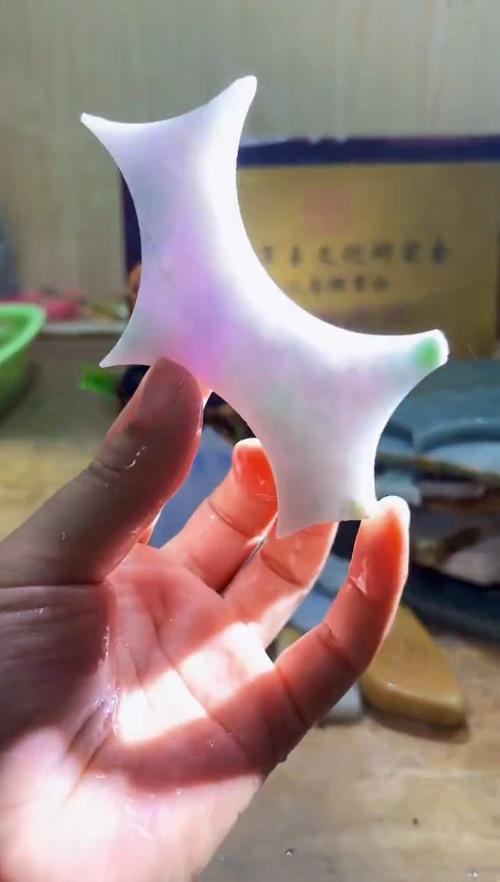 未镶嵌挂件翡翠A货常星3608