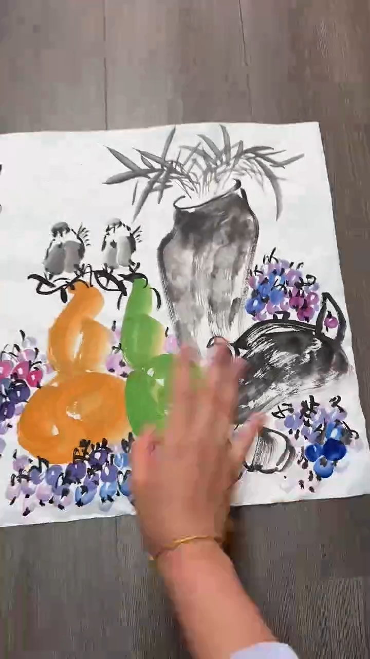 手绘国画欣赏鉴赏