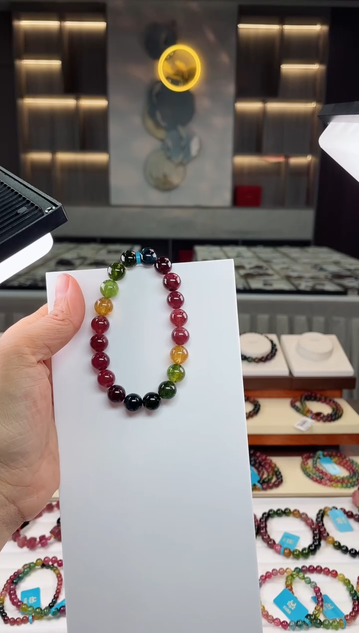 【闪购商品】碧玺单圈手串未镶嵌（多样性发一条）Q