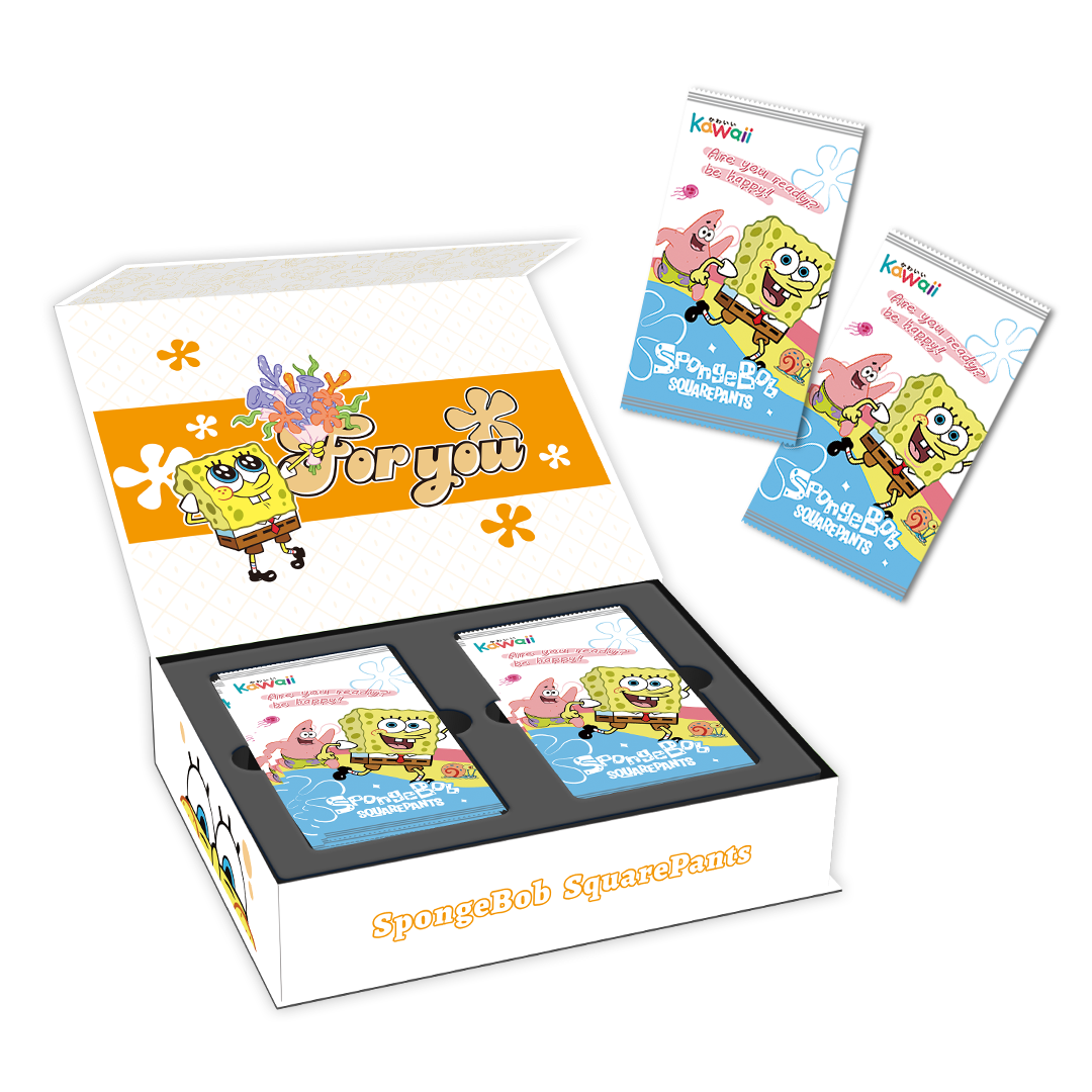 【拆卡】kawaii 海绵宝宝第三弹 收藏卡牌盲盒（默认代拆）Y