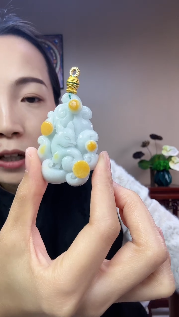 【闪购商品】翡翠颈饰未镶嵌特色原创翡翠颈饰