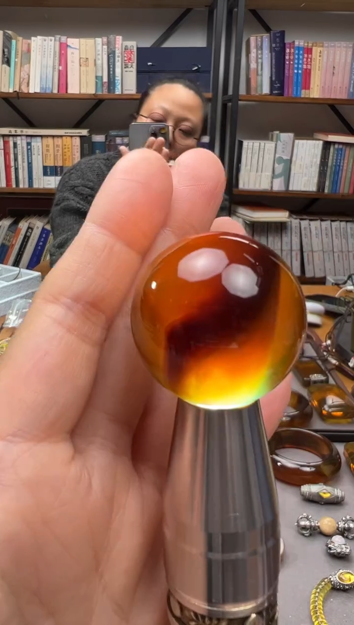 【闪购商品】琥珀颈饰未镶嵌32单珠