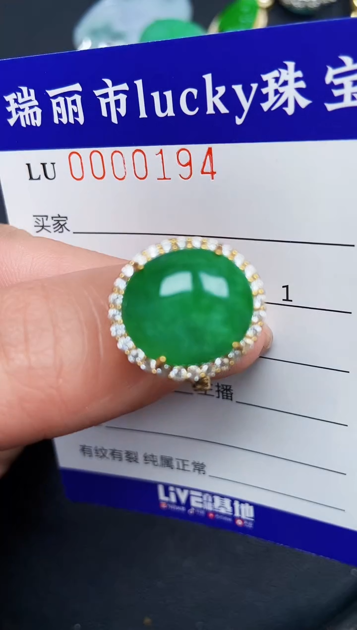 【闪购商品】翡翠颈饰银S925镶嵌0194