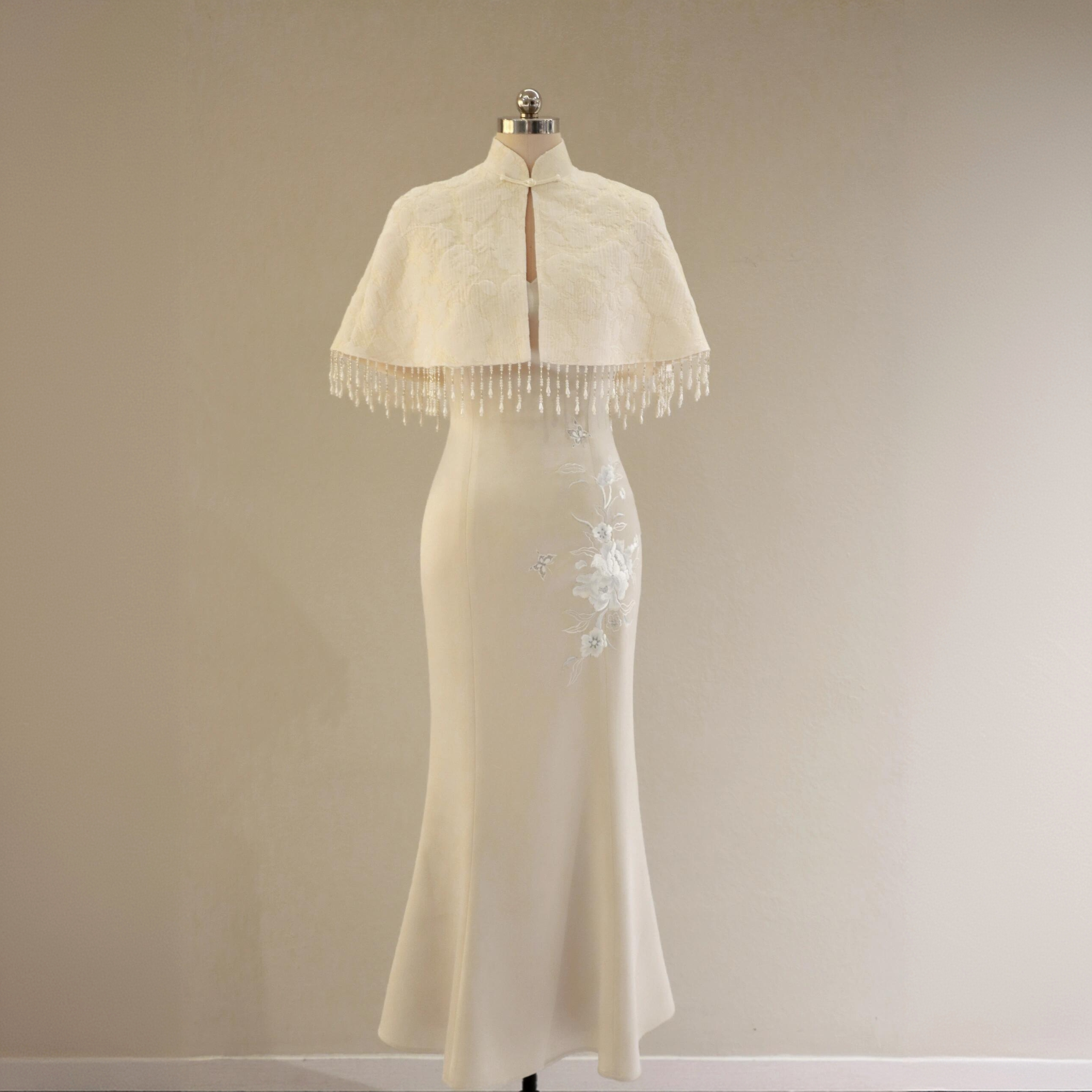 【壹帆】设计师款领旗袍气质中式长款