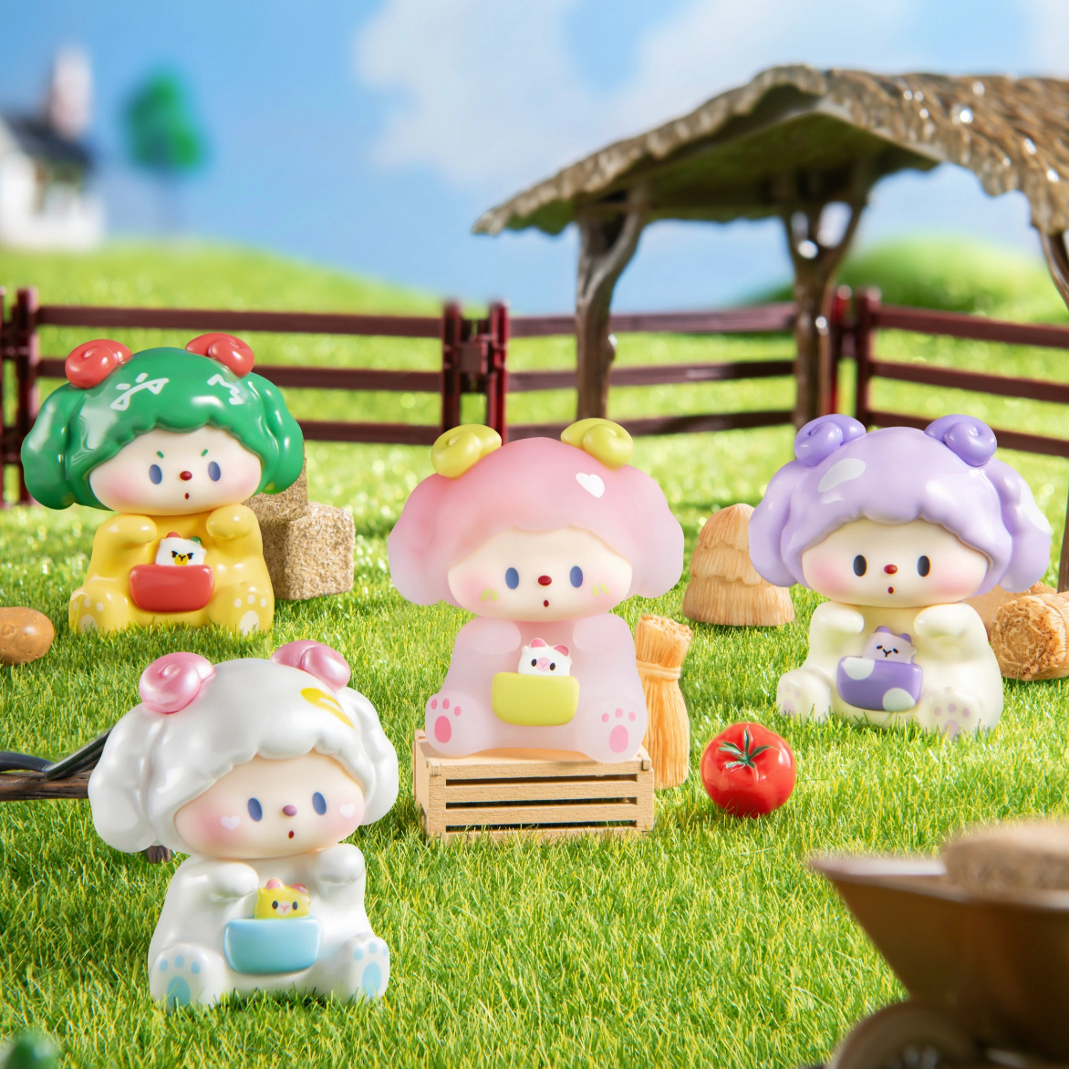 【代拆】噜噜狗牧场物语MINI系列盲盒潮玩摆件手办礼物可爱萌粒公仔