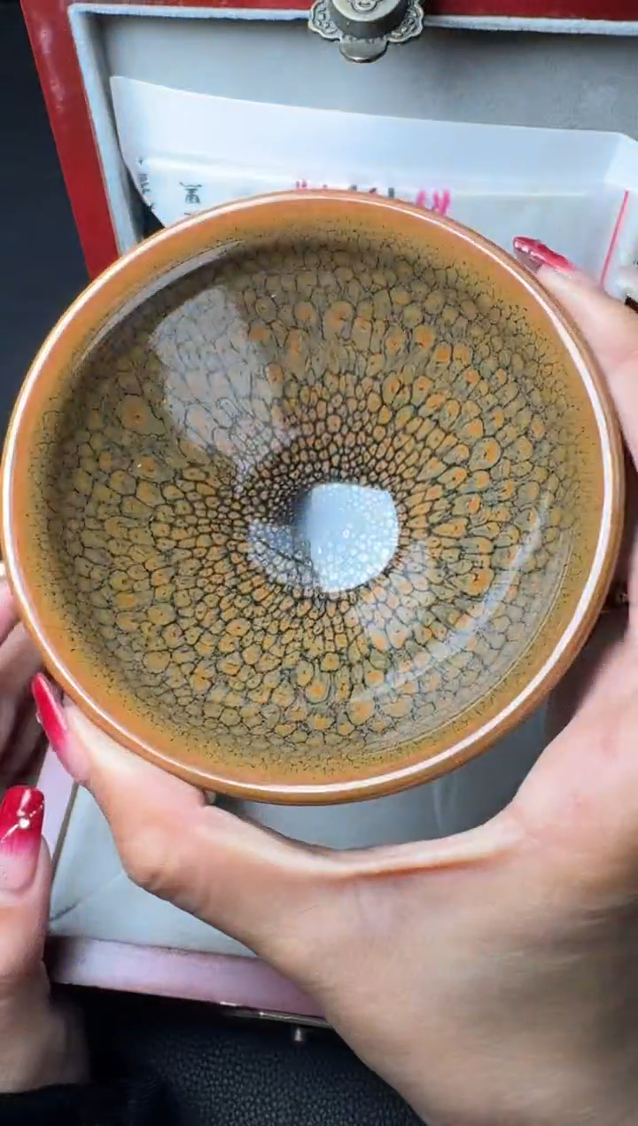 【闪购商品】茶盏建盏故事周建强鹧鸪斑176