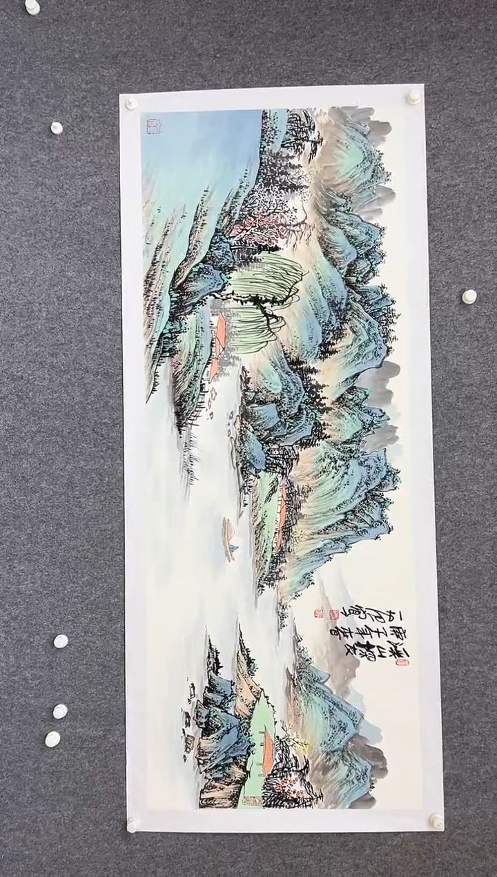 【闪购商品】国画姜国华-12平尺-国画