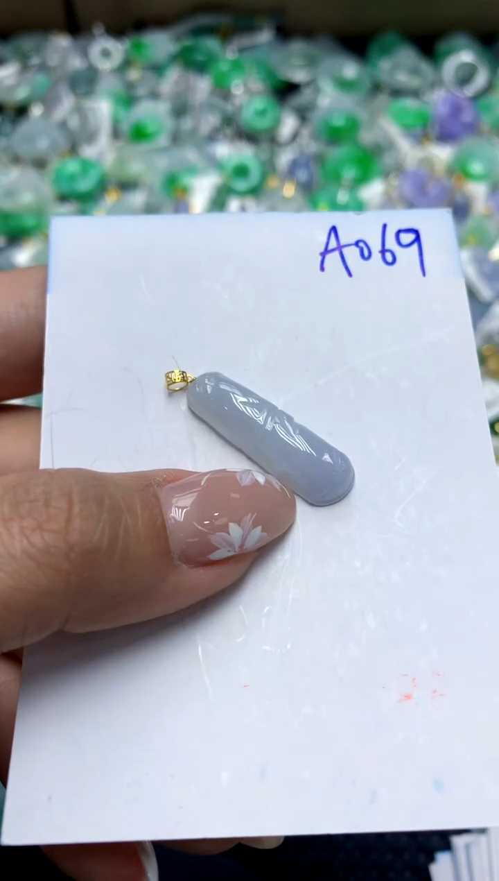 【闪购商品】翡翠颈饰18K金镶嵌1111111111111111111