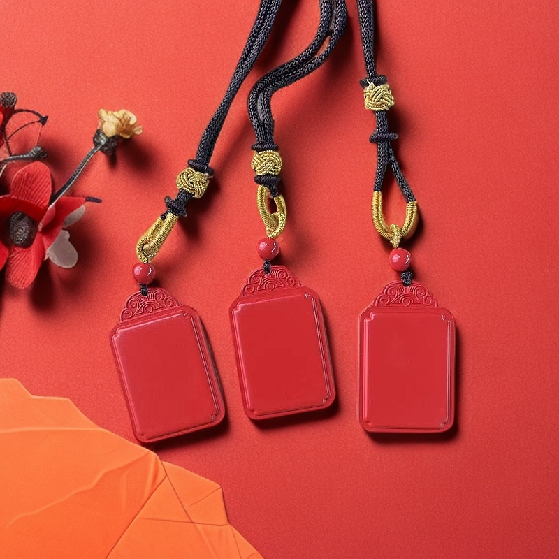 天然辰砂天然朱砂无事牌581063