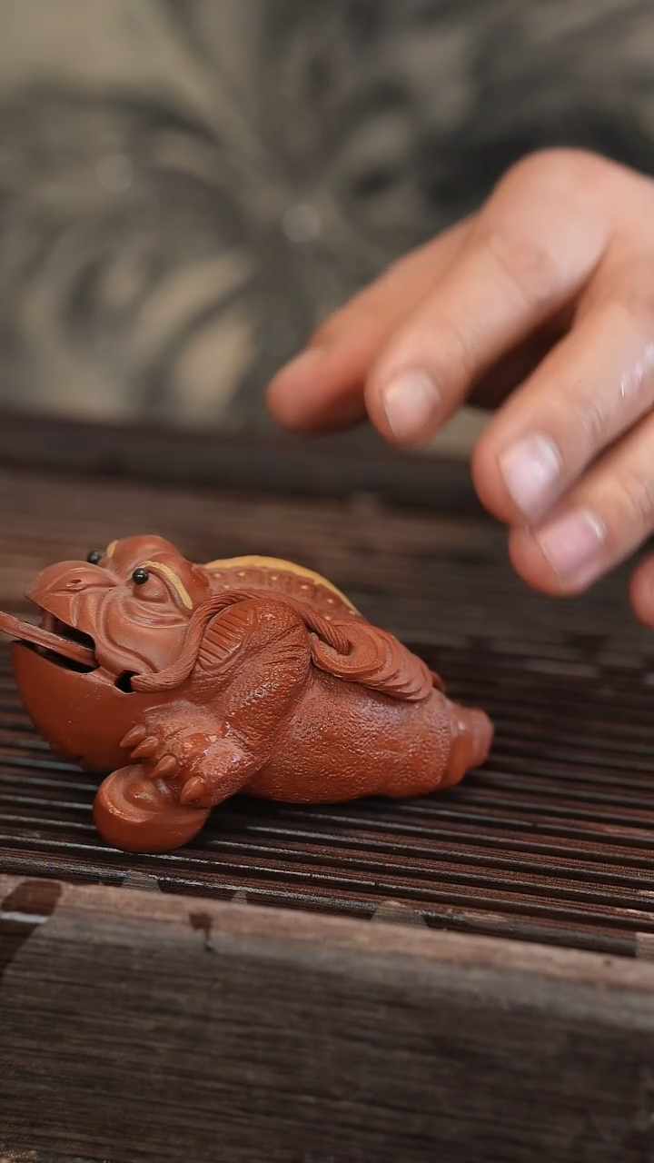 茶壶紫砂4号     12cm