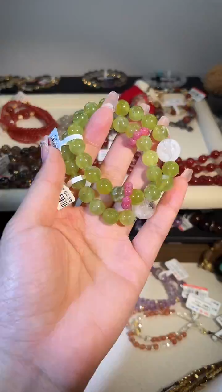 未镶嵌岫玉手串g296多样性发货一件