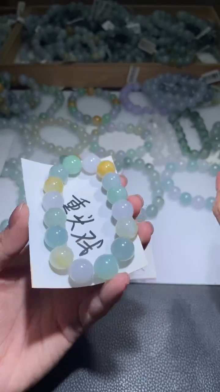 【闪购商品】定制翡翠未镶嵌天然A货翡翠手串