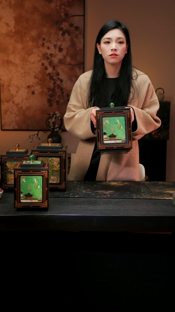 老*壹藏贰宝瑞和图7饼茶饼罐