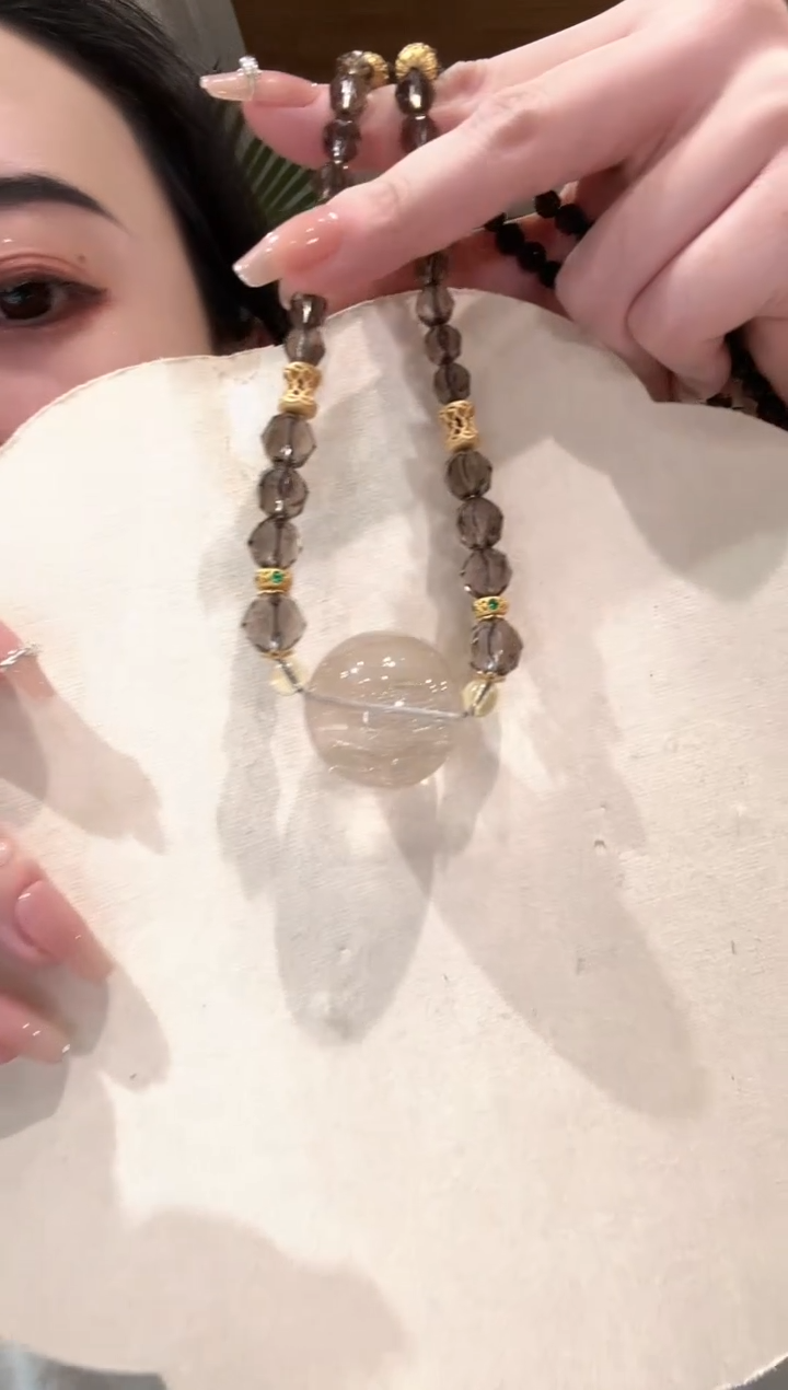 【闪购商品】水晶颈饰未镶嵌国风