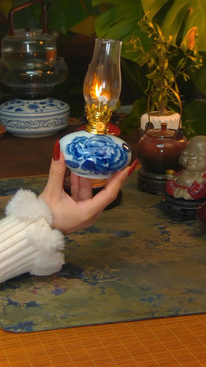 【闪购商品】景德镇陶瓷灯摆件