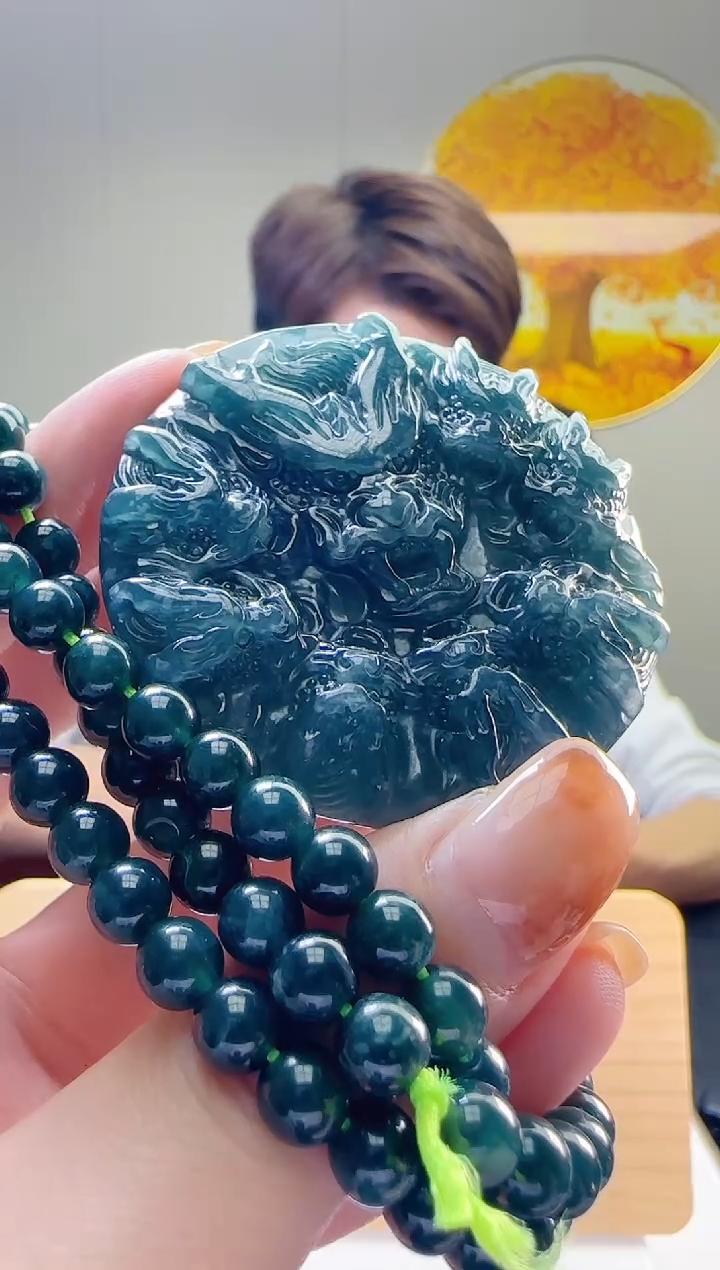 颈饰未镶嵌翡翠多样性随机发其一